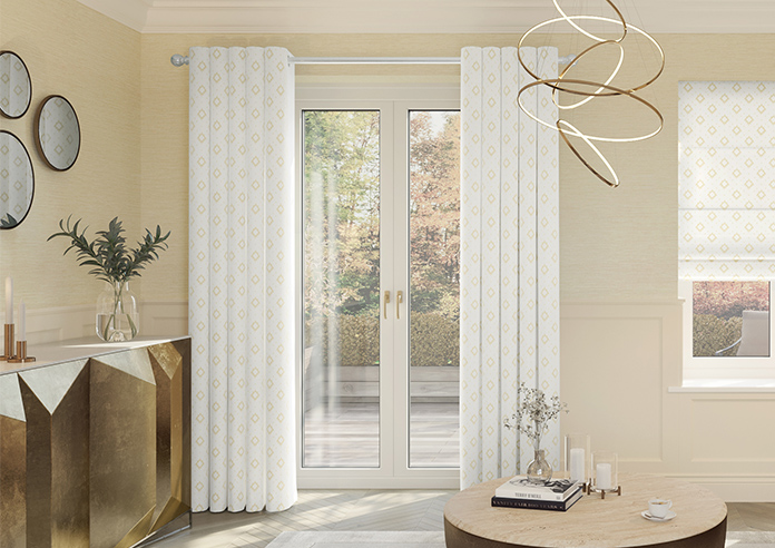 Huaraz Velvet, Beige - Made to Measure Curtains - Image 3